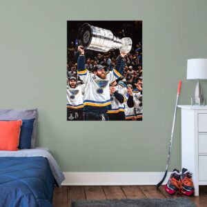 Ryan O'Reilly for St. Louis Blues: 2019 Stanley Cup Hoist Mural - Officially Licensed NHL Removable Wall Graphic 36.0"W x 48.0"H