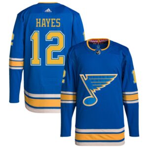 Kevin Hayes Men's adidas Blue St. Louis Blues Alternate Authentic Pro Custom Jersey