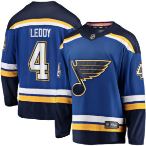 Men's Fanatics Branded Nick Leddy Blue St. Louis Blues Home Breakaway Player Jersey