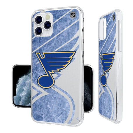 St. Louis Blues iPhone Clear Ice Case