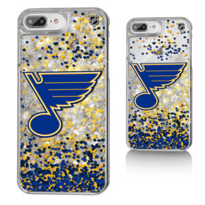 St. Louis Blues iPhone Confetti Glitter Case
